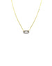 The Luxe Lexi Lock Necklace: 1mm Valentino Chain