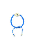 Classic Cosmic Eye Bracelet: Ocean Blue Cord