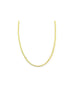 16" 14K 2mm Gold Flat Cuban Chain