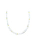 5mm Gray Silverite Rondelle Necklace
