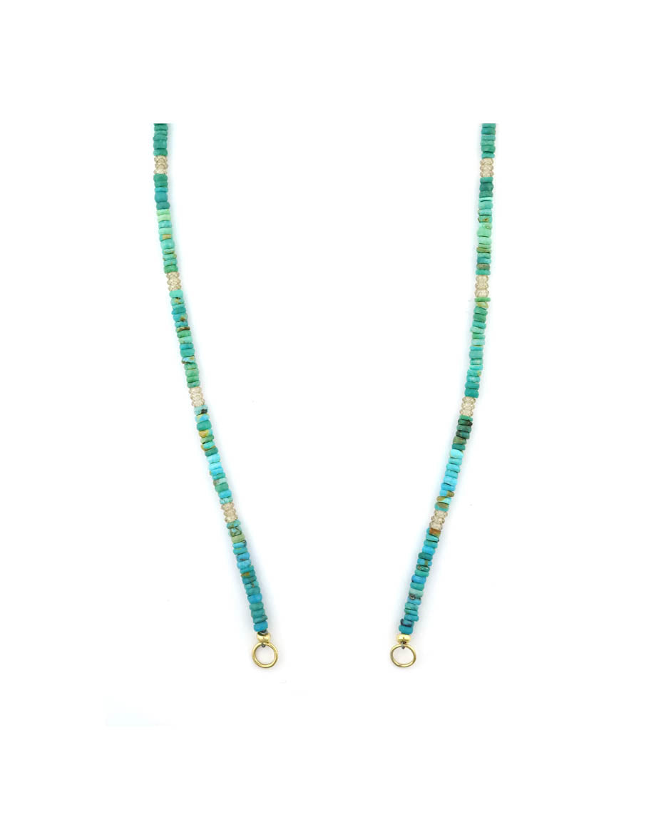 Lock-Ready: 3mm Faceted Heishi & Zircon