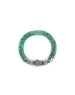 Stainless Steel Jade Cuban Bracelet