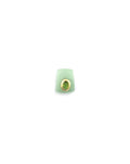 14K Gold Peridot Light Jade Spacer Slide Charm