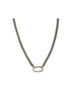 The Large Luxe Lexi: 4mm Silver Cuban Chain