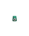 14K Gold Malachite Amethyst Spacer Slide Charm