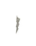 Silver Diamond Lightning Bolt Pendant