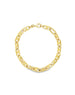 7.5" 14K Gold Modern Anchor Link Bracelet