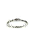 Silver Polki Diamond Tennis Bracelet