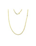 14K Gold Retro Woven Box Chain Necklace