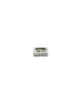 6mm Silver Diamond Square Spacer