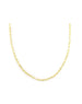 3.3x7.5mm Small 14K Flat Gold Paper Clip Chain