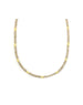 Smoky Taupe Zircon Trio Rondelle Necklace