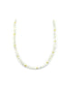 8mm Smooth Silverite Rondelle Necklace