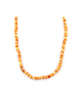 6mm Heishi Spiny Oyster Rondelle Necklace