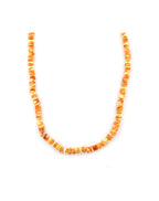 6mm Heishi Spiny Oyster Rondelle Necklace