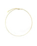 13" 14K Gold 1.2mm Tube Choker