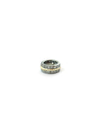 Mini Silver 14K Gold Lined Spacer