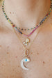 The Fine Lexi Lock Necklace: Rainbow Sapphire