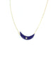 Navy Moon Necklace