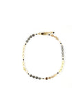 Black Onyx Metallica Chain Anklet