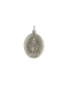 Diamond Virgin Mary Miraculous Coin Pendant