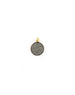 Pave Diamond Disc Charm