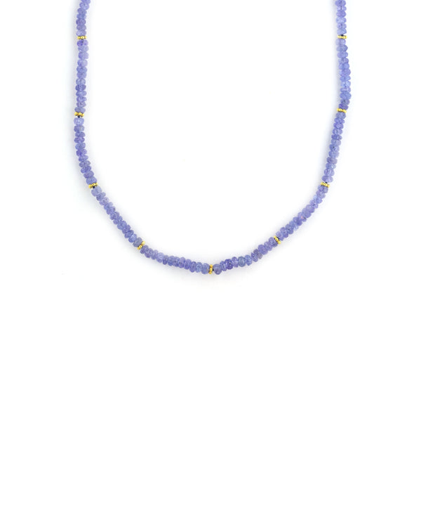 Tanzanite Bali Necklace